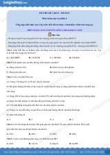 Đề thi giữa kì 2 KHTN 9 Kết nối tri thức - Đề số 5